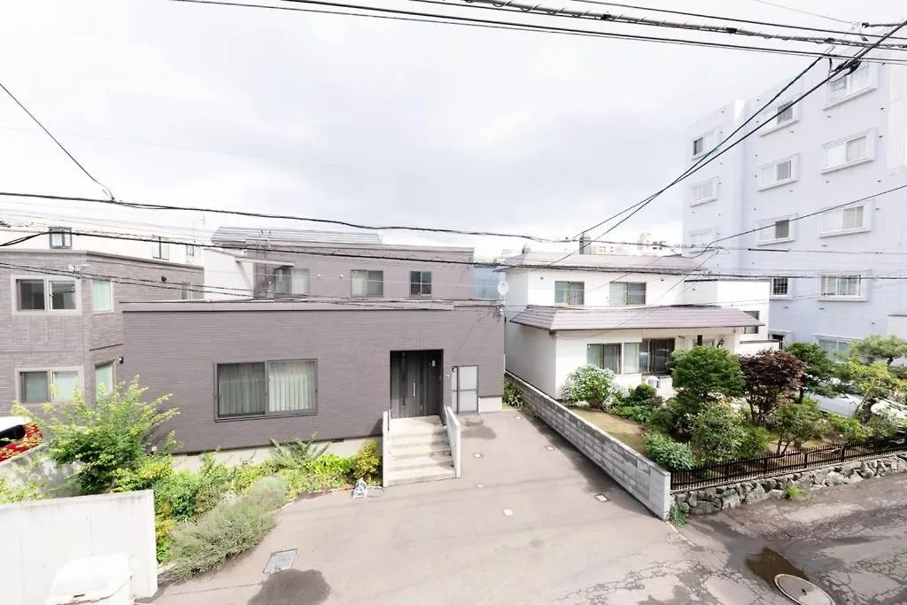（B5）アクセス良好！快適2名まで滞在可☆サービスアパ―トメントsapporo南8条b5 아파트 0*, 삿포로 시 일본